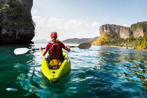 Kayaking in Thailand