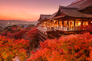 Kyoto at Sunset