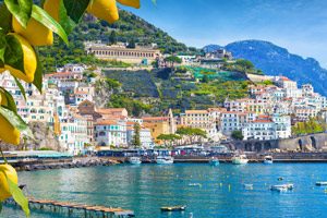 Amalfi Coast in Italy