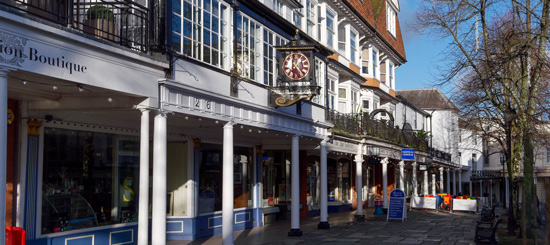 The pantiles, Tunbridge Wells