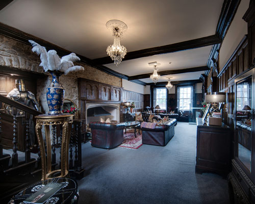 The living room in Stone Court House