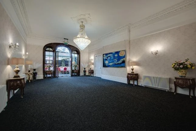 The Grand Ballroom at Stone Court House after restoration
