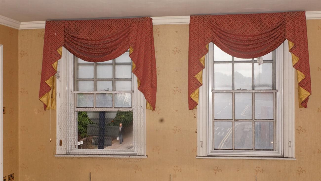 The Judge Melish Maidstone Suite at Stone Court House before restoration