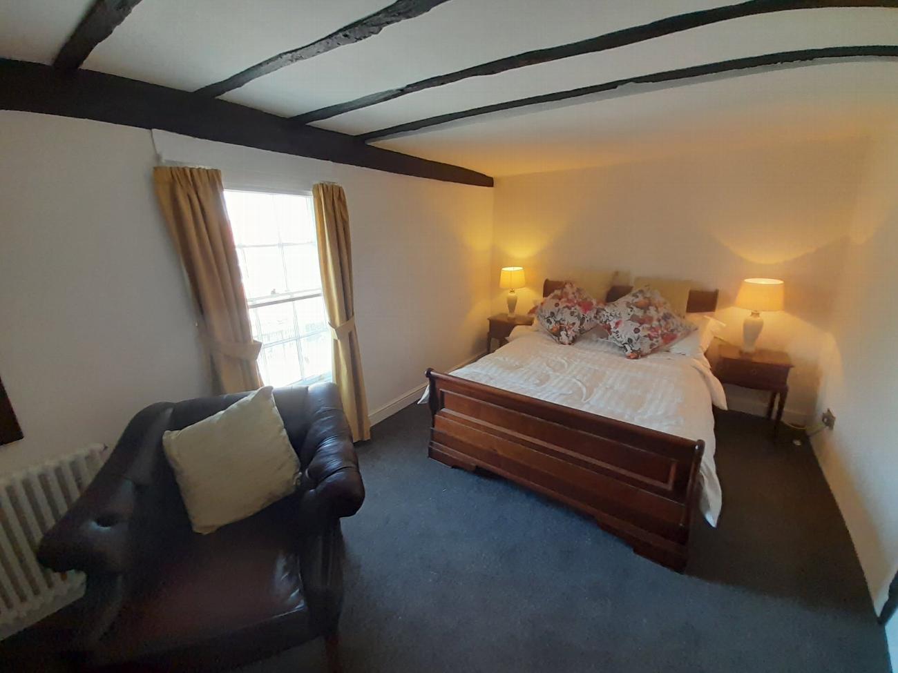 Light returning to the restored Judge Scrutton Servants' Quarters
