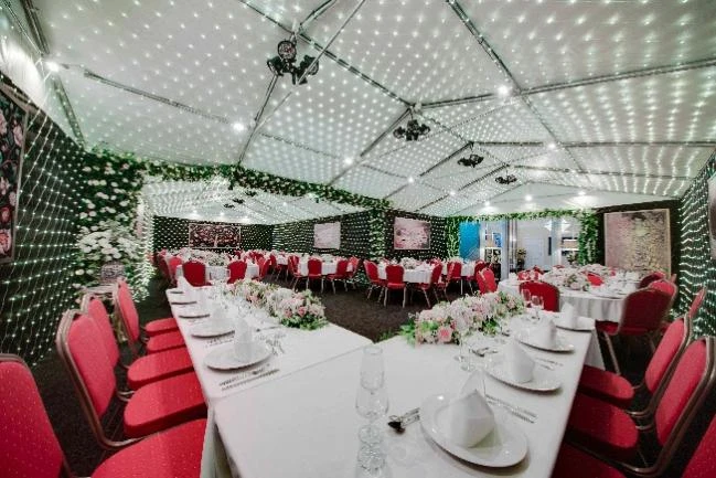 The Star Chambers Marquee, Stone Court House